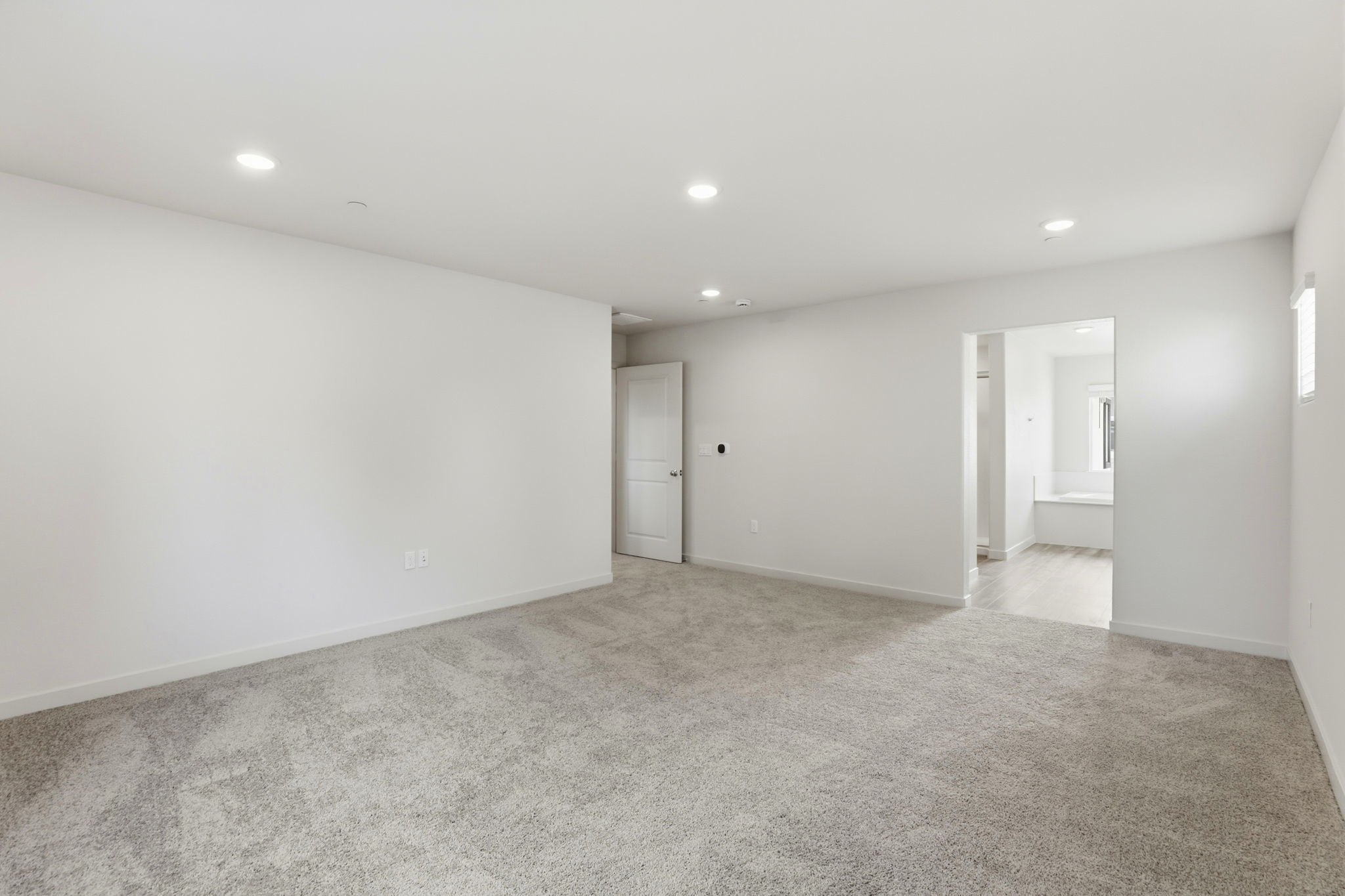 A room with white walls.