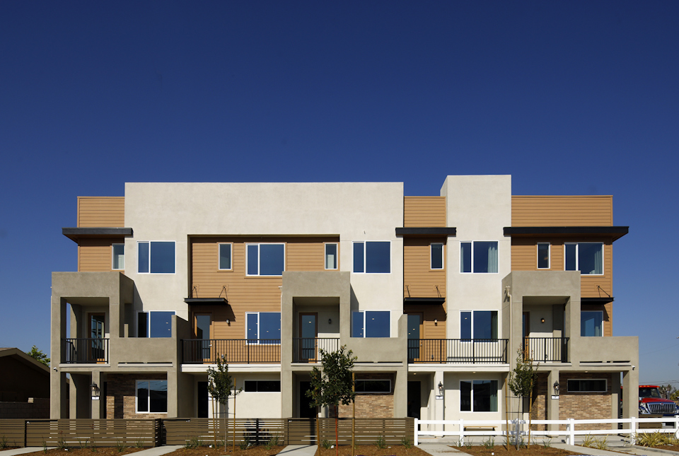 A building with a fence around it.