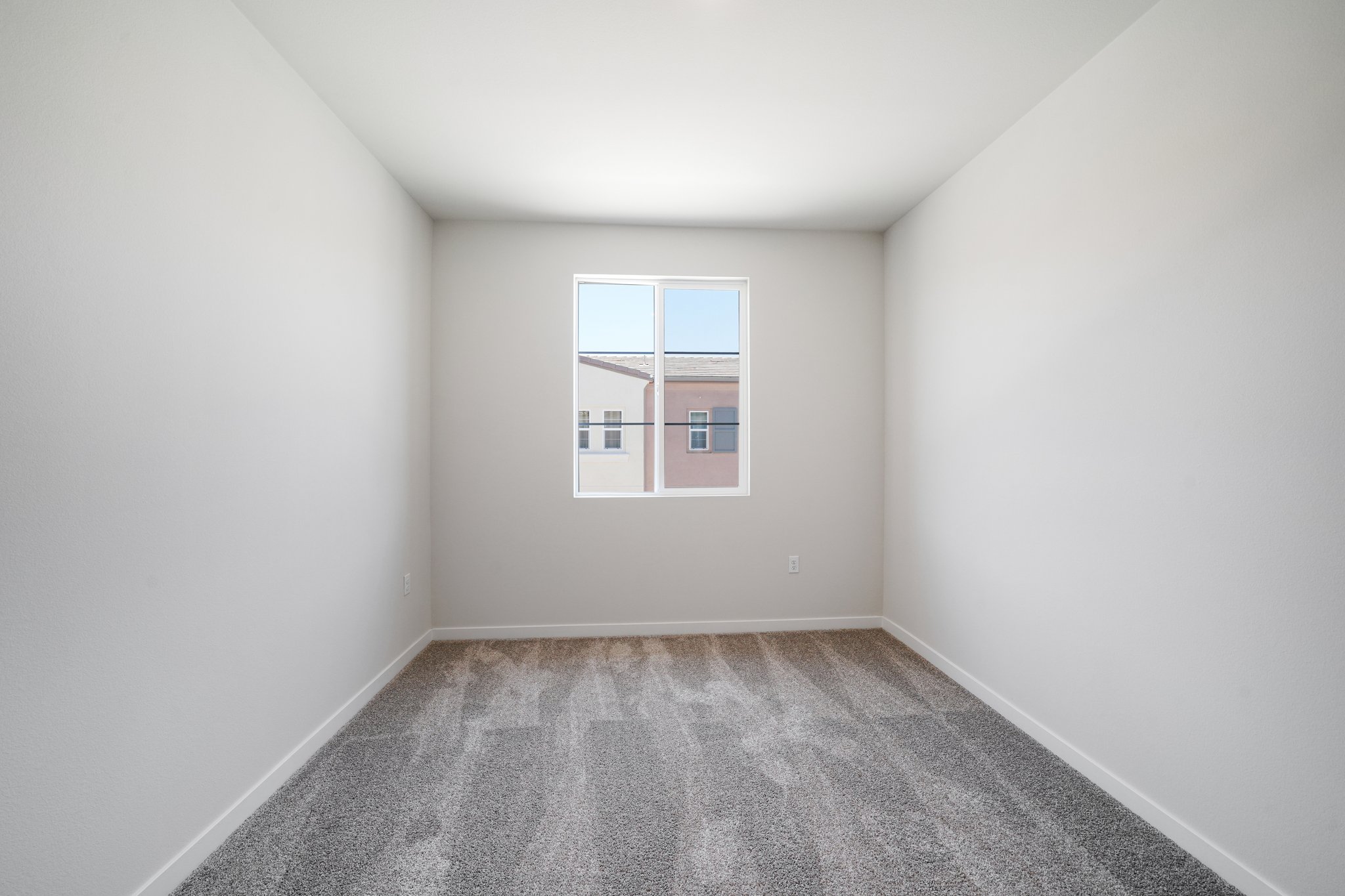 A room with a window.