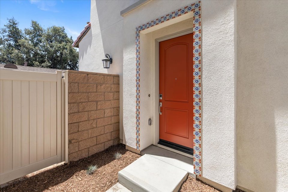 A door in a building.