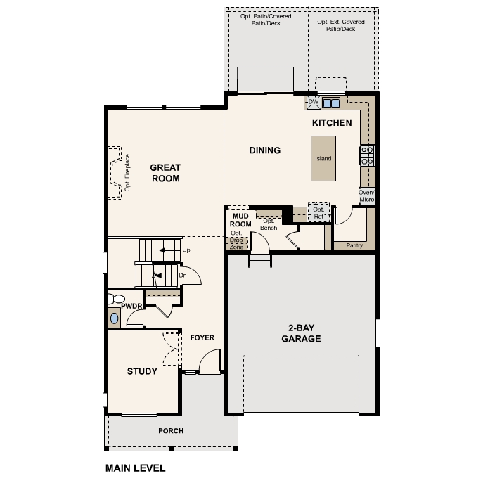Diagram, engineering drawing. 2495 Floorplan Main Level