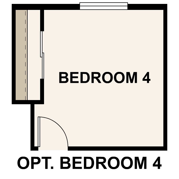 Diagram. Tahoe Floorplan, Upper Level Option