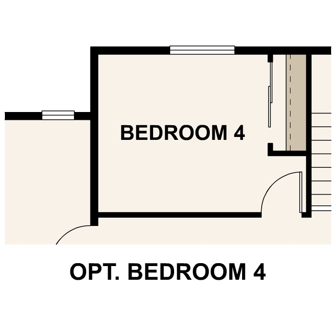 Diagram. Elevate Floorplan, Upper Level Option