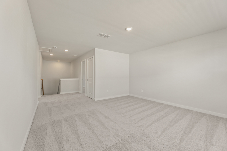 A room with white walls.