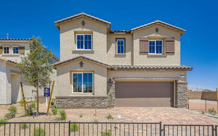 A house with a fence around it.