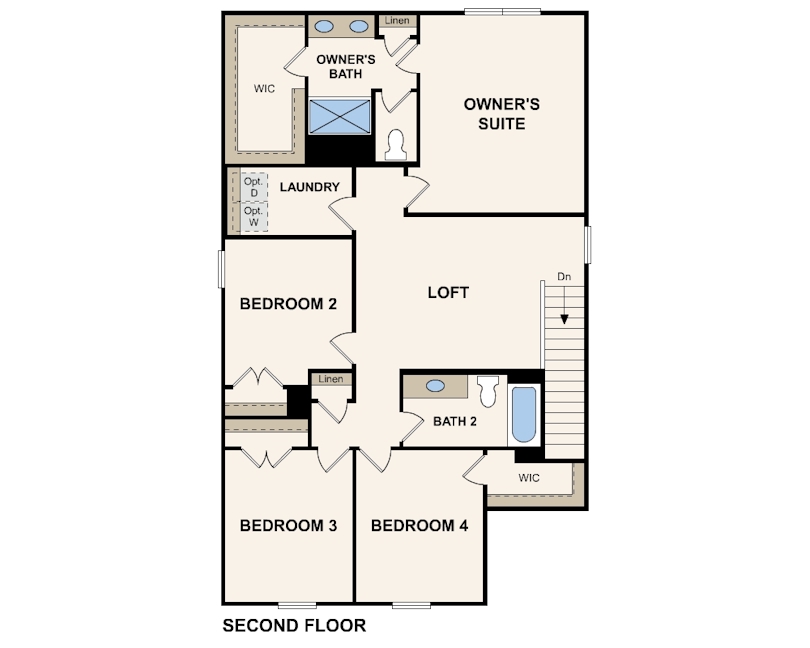 Mitchell Second Floor