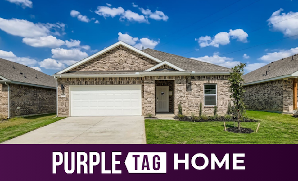 A house with a garage.