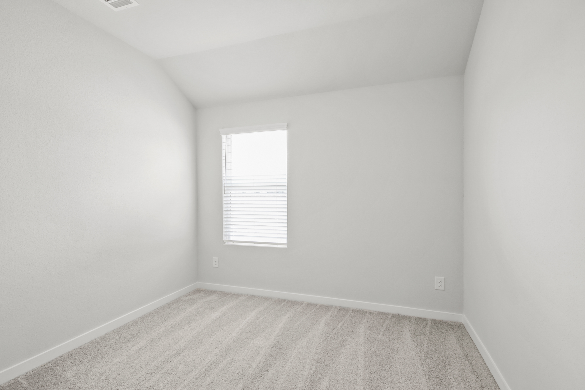 A room with a window.