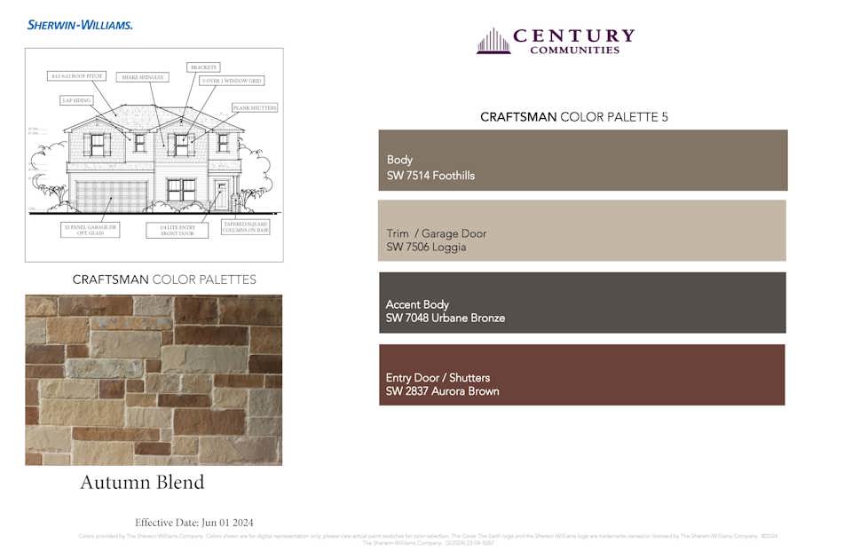 Craftsman Color Palette - 5
