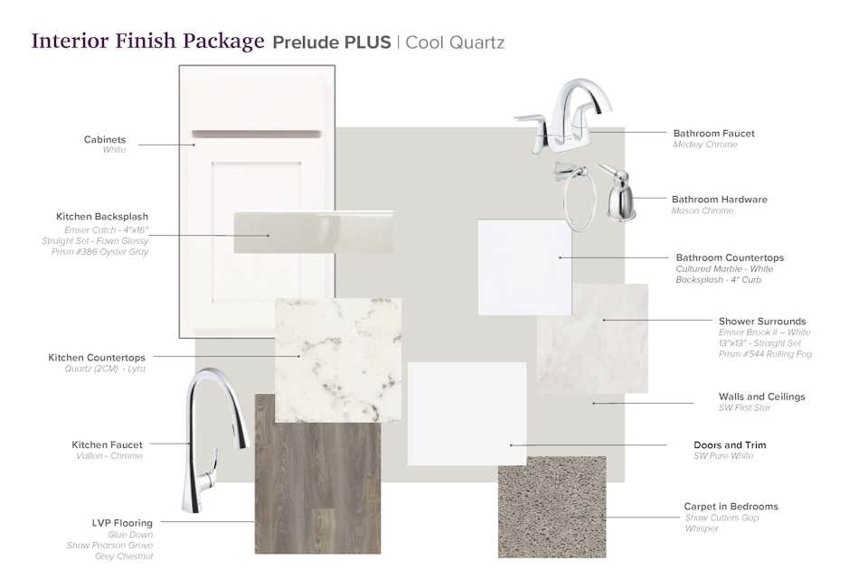 SA Interior Packages Prelude PLUS - Cool - White Cab - Quartz Lyra