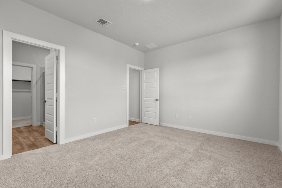 A room with white walls.