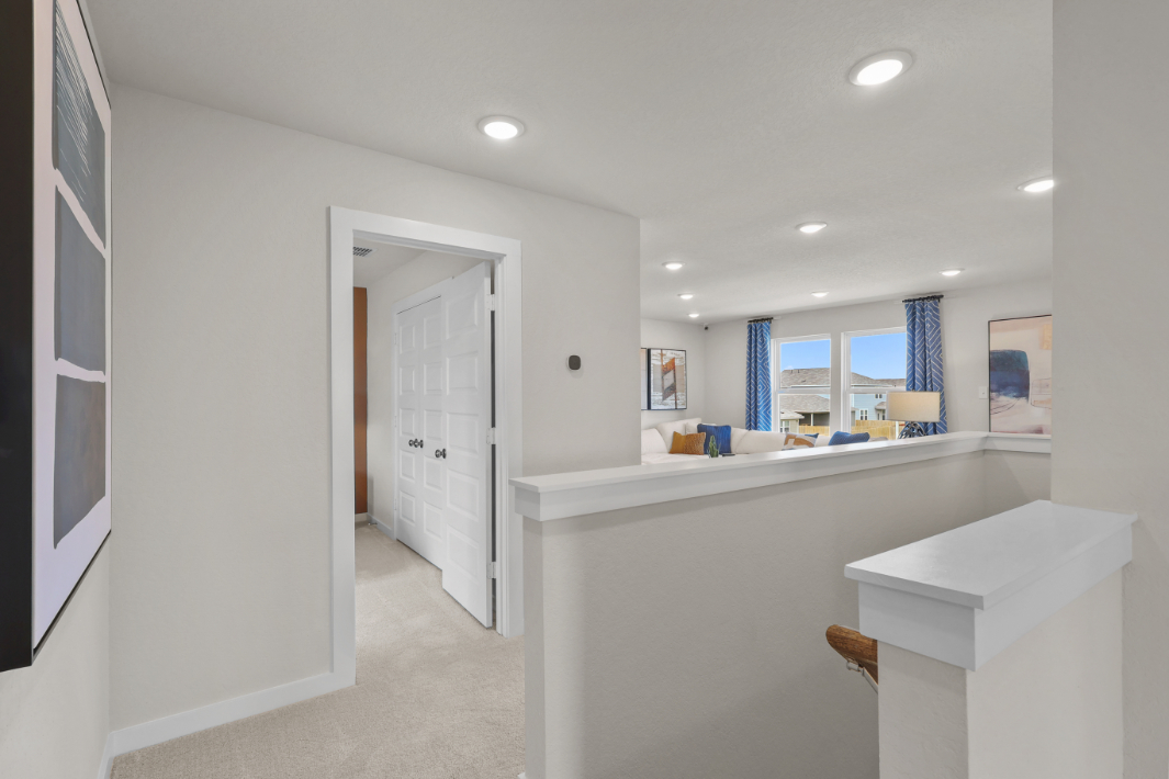 A room with a counter and a sink.