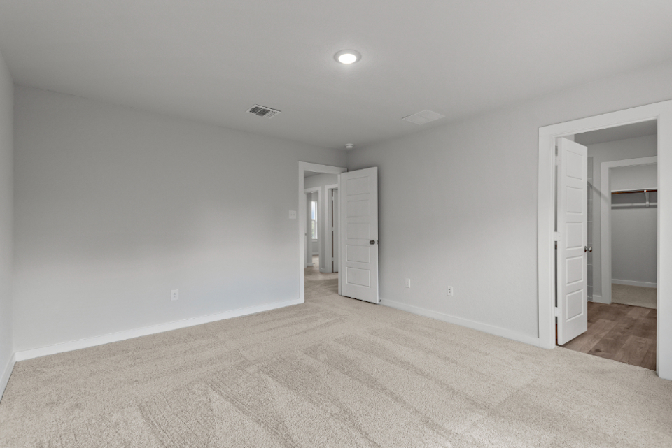 A room with white walls.